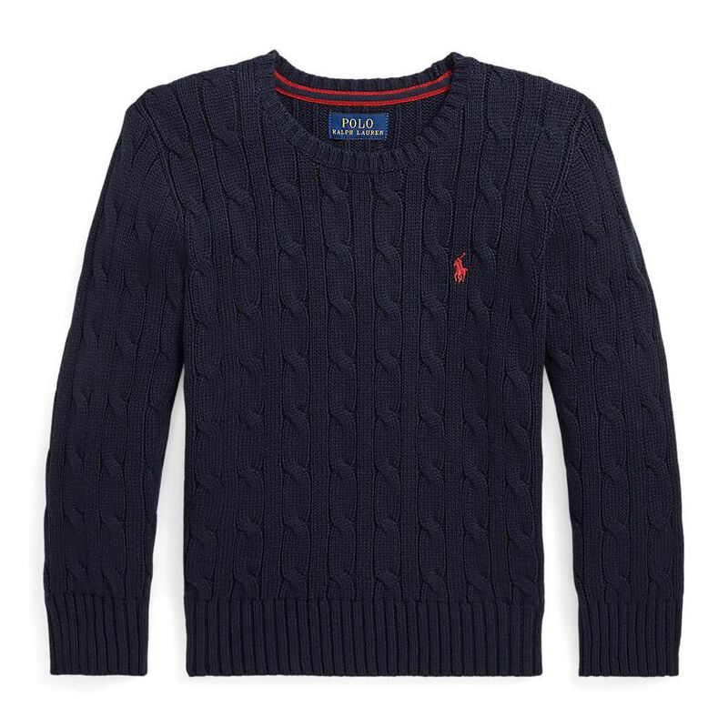 Polo Ralph Lauren Cable-Knit Cotton Sweater 2-7 image number 0